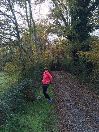 me on the via francigena